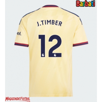 Arsenal Jurrien Timber #12 Tricou Fotbal Replică 2026-27 Barbati Treilea